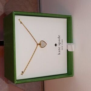 Kate Spade Gold Heart Pendant Necklace